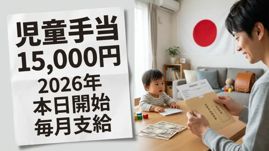 日本の児童手当2026